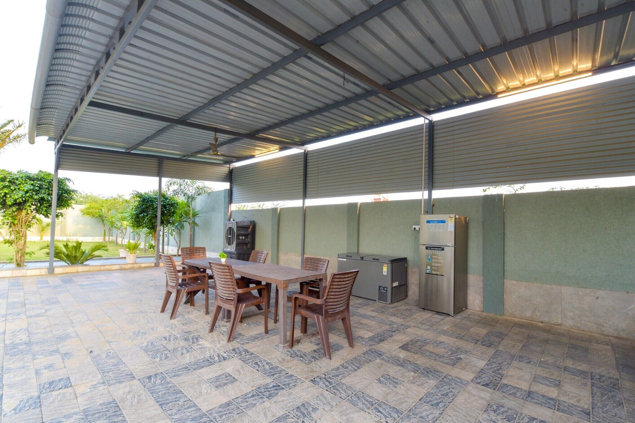 Opções para refeição ao ar livre