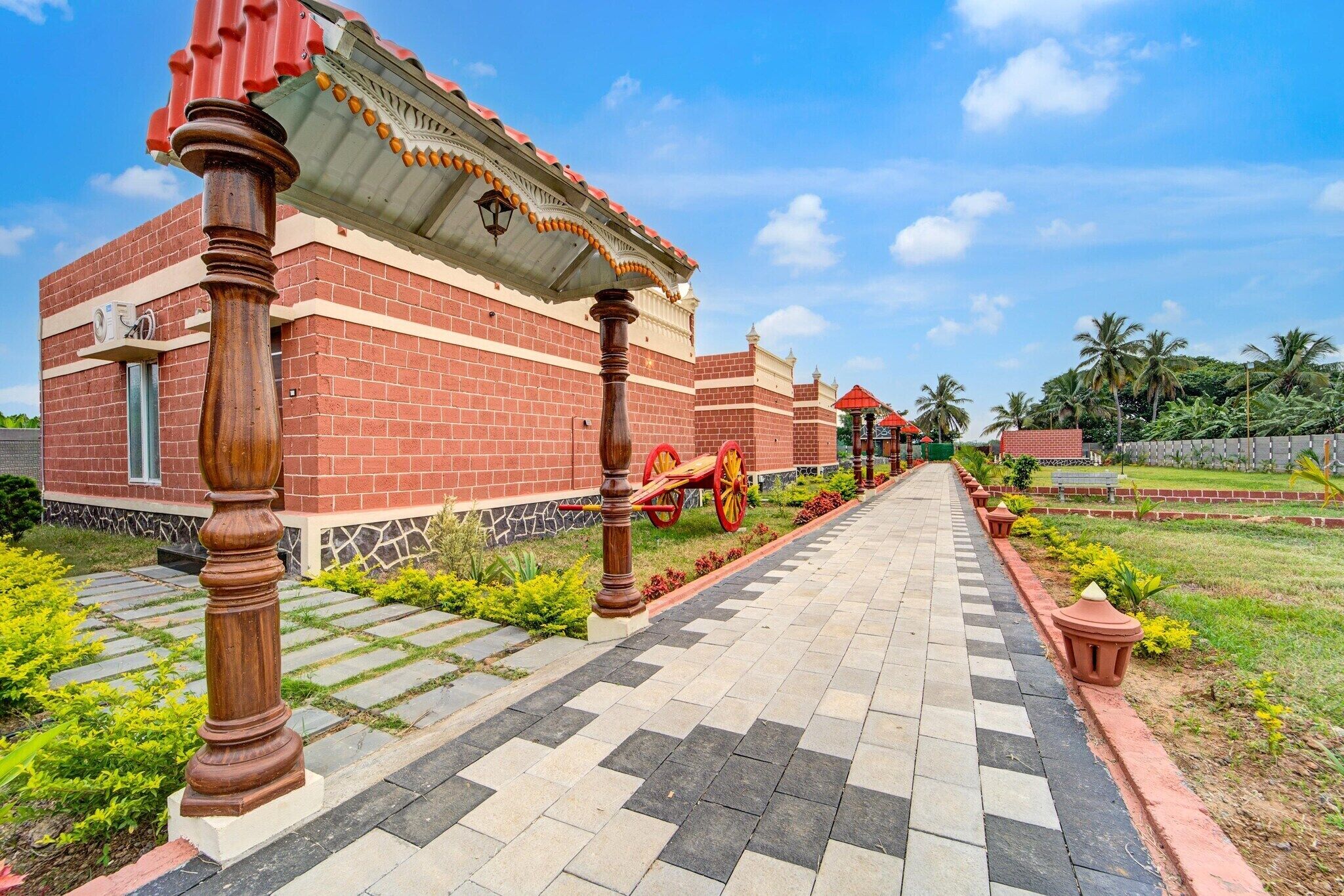 Enceinte de l’hébergement