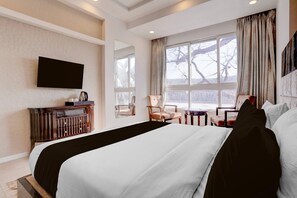 1 dormitorio, escritorio, wifi gratis y ropa de cama