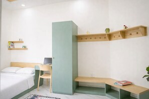 Superior Double Room | Premium bedding, free WiFi, bed sheets - Palette Phu Nhuan Apartment (Thanh pho Ho Chi Minh)
