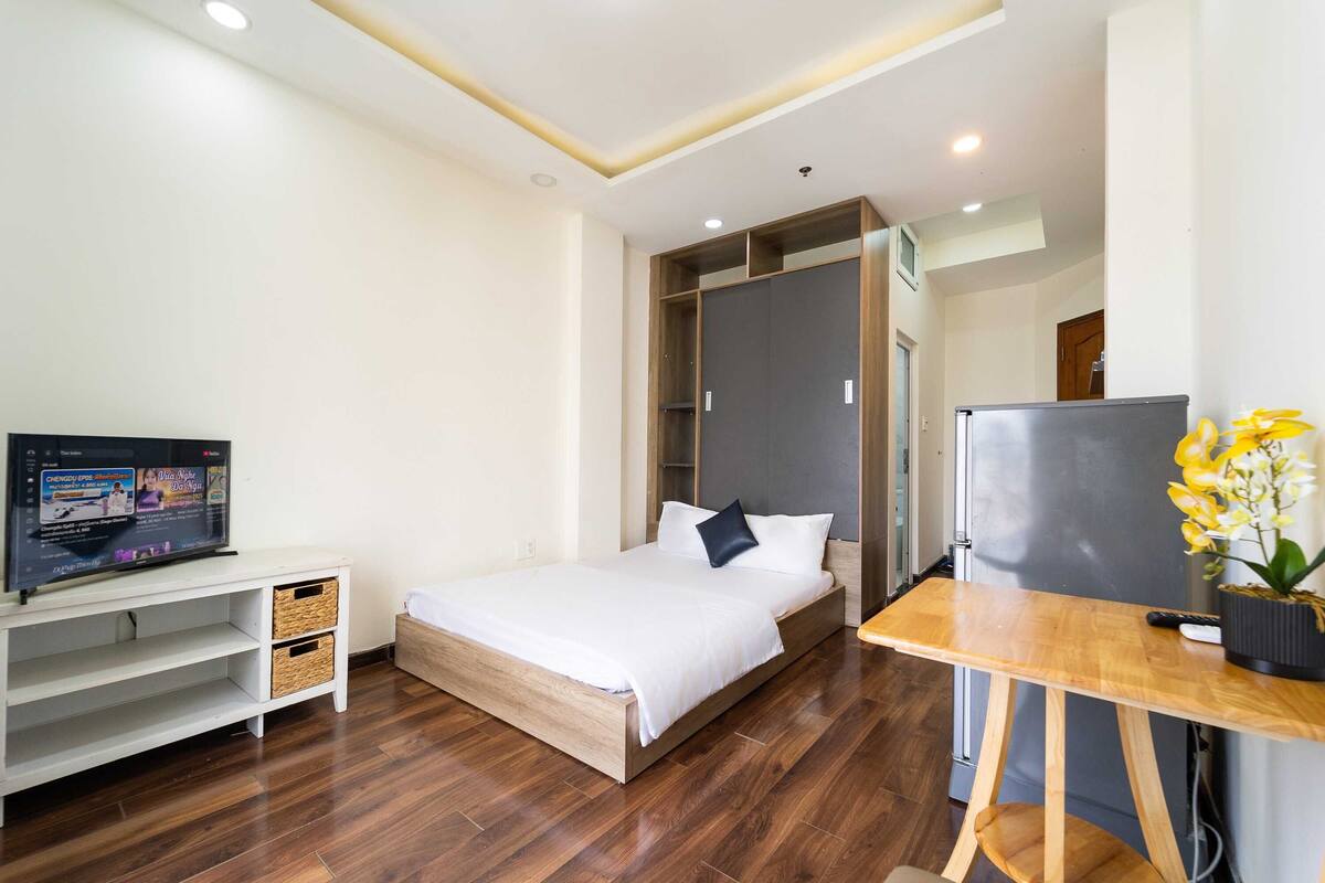Apartamento | Roupas de cama premium, Wi-Fi de cortesia, roupa de cama
