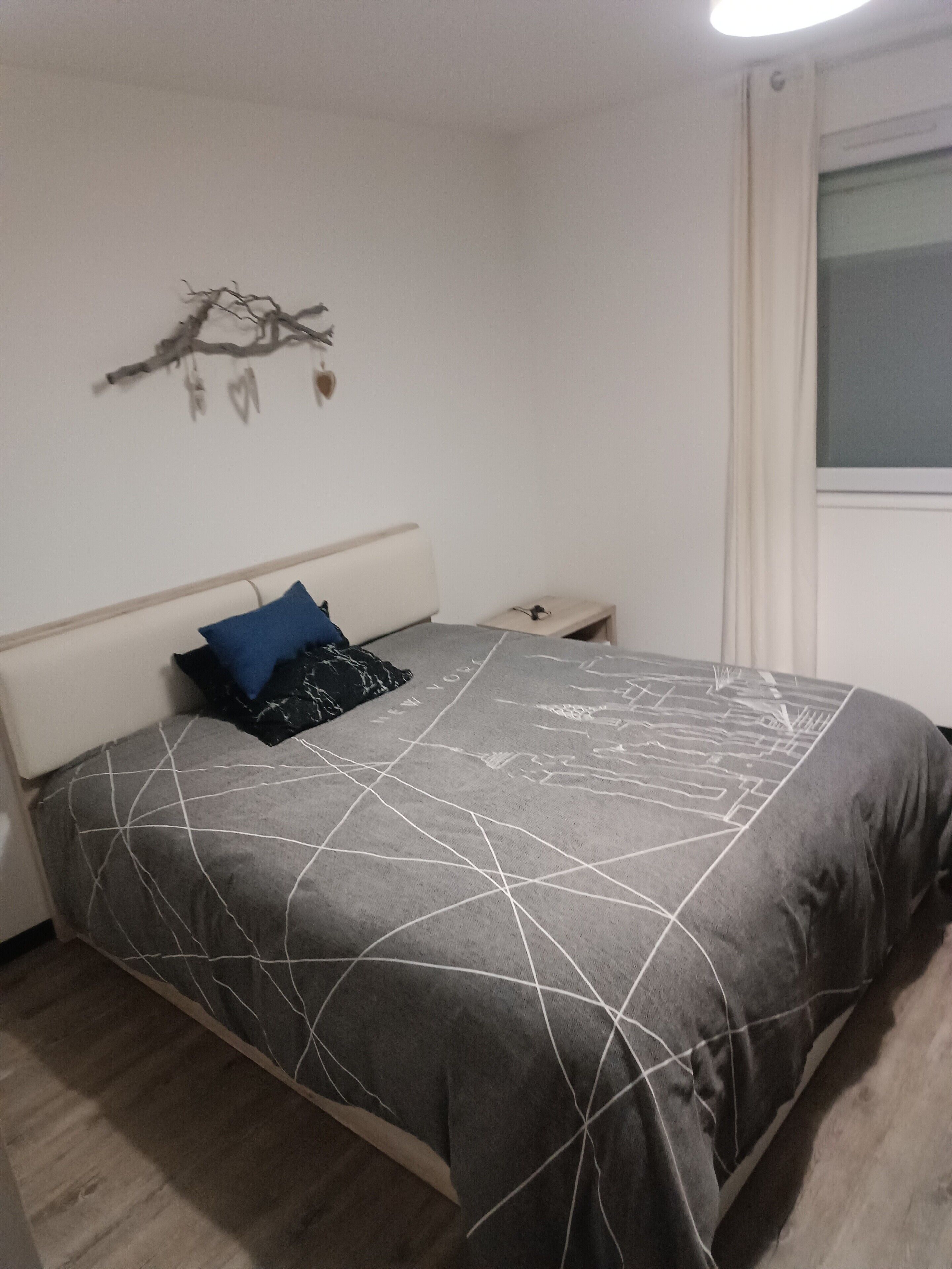 3 chambres, draps fournis