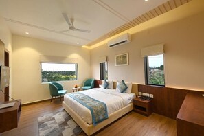 Deluxe Double Room, Garden View | In-room safe, iron/ironing board, free WiFi - THE GANGA RESORT (Bikaner)