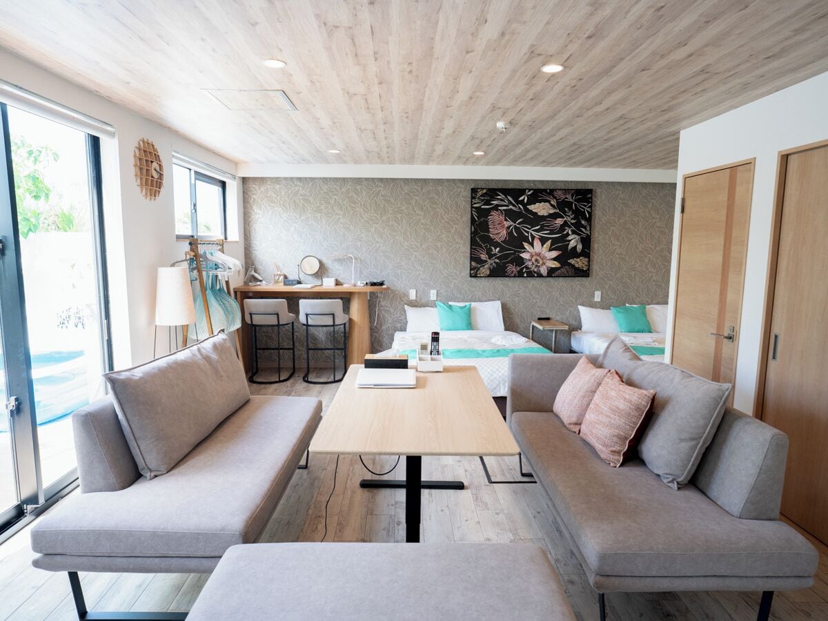 Luxury Villa, Multiple Beds, Kitchen, Garden View | Down comforters, memory foam beds, desk, laptop workspace