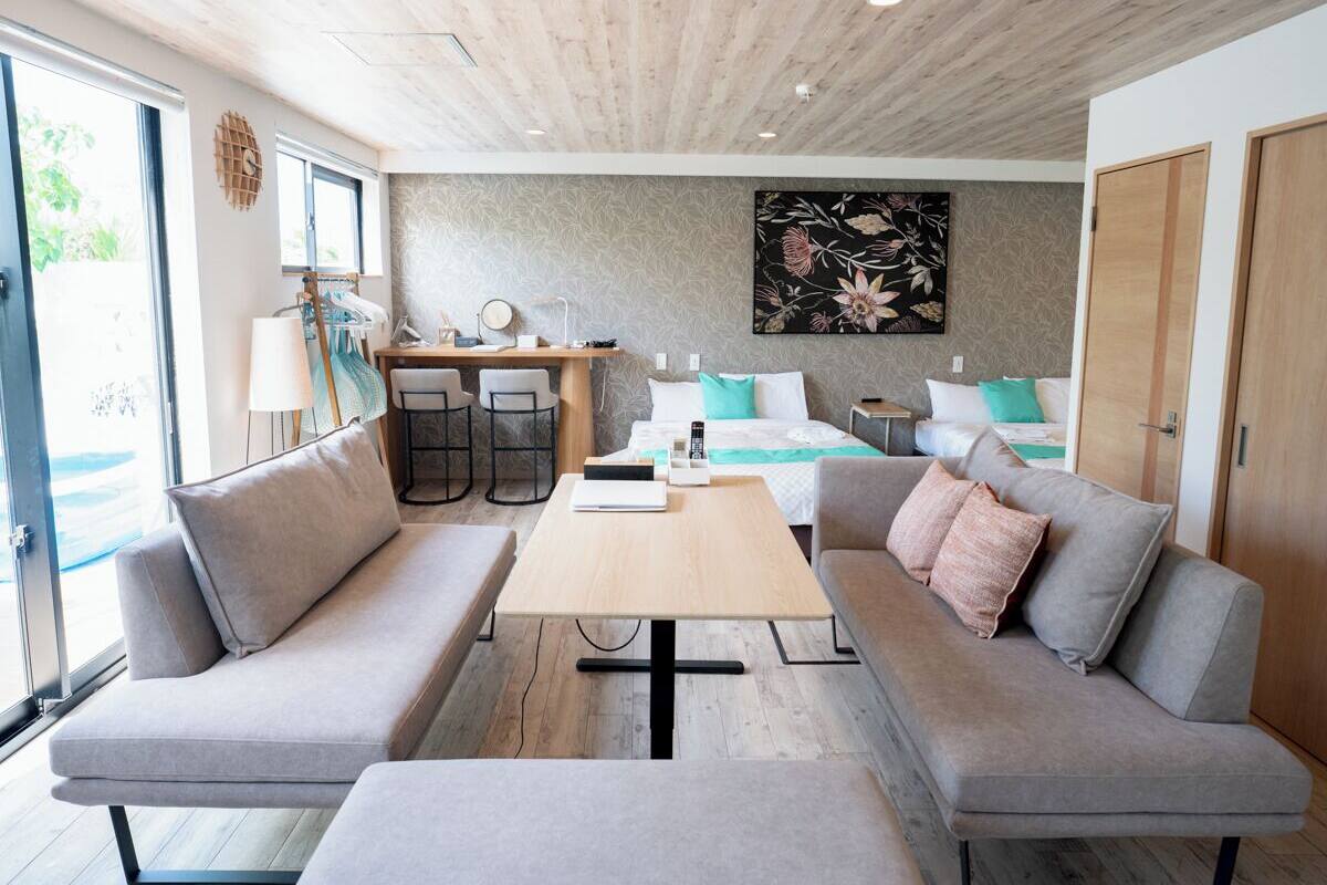 Luxury-Villa, Mehrere Betten, Küche, Gartenblick