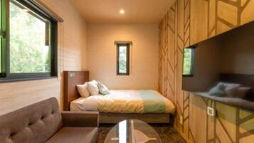 Chambre Simple Standard, four à micro-ondes, vue jardin