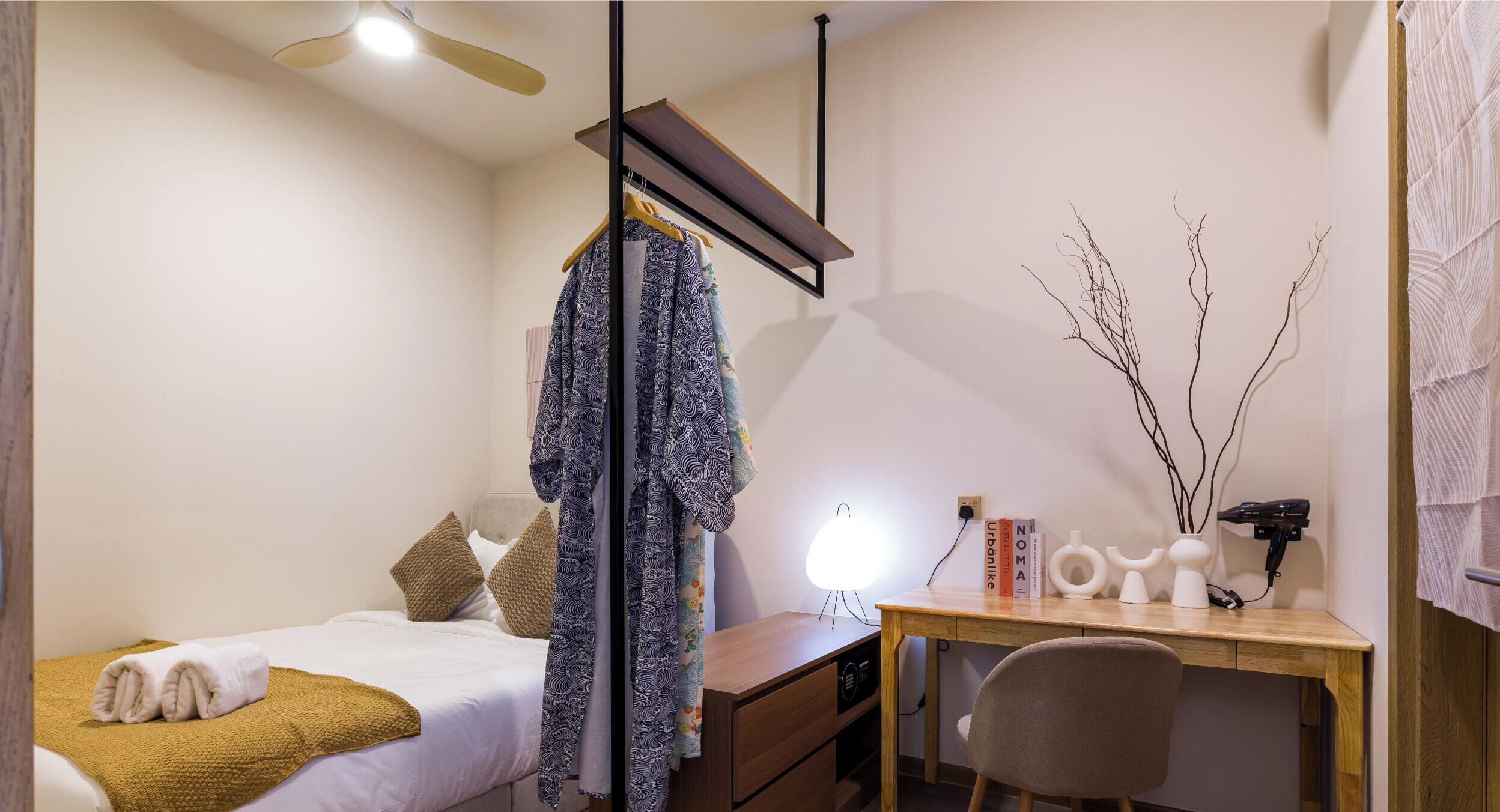 Premium One Bedroom Suites | Individually decorated, individually furnished, desk, blackout drapes