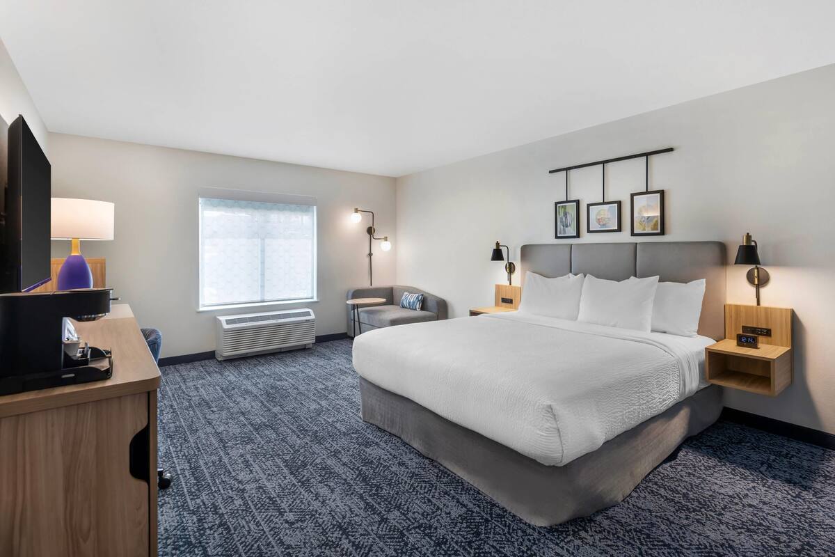 Suite, 1 King Bed with Sofa bed, Accessible, Non Smoking | WiFi (free)