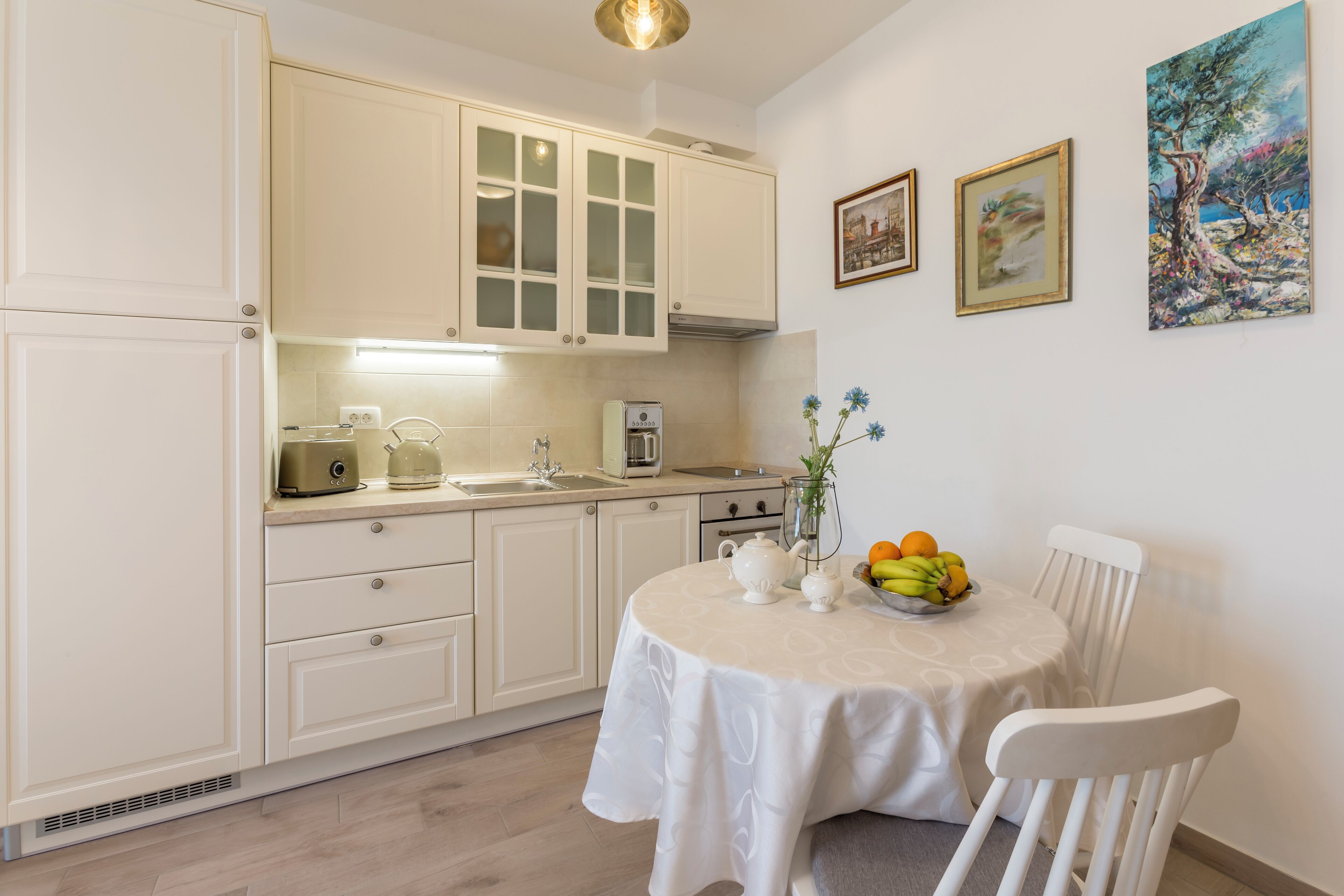 Studio, Pool Access, Sea View | Private kitchen | Full-sized fridge, oven, stovetop, dishwasher