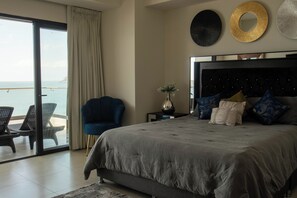 2 bedrooms, iron/ironing board, WiFi, bed sheets - Sunny Horizon (Mazatlán)