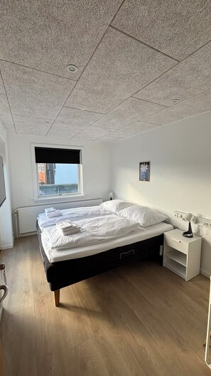 Habitación básica doble, vistas a la ciudad | Wifi gratis