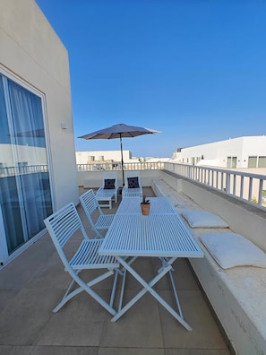 Kattohuoneisto, kaupunkinäköala