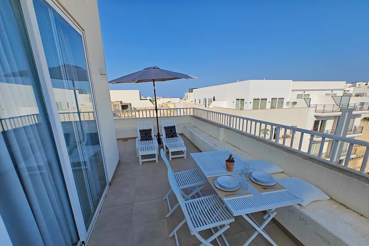 Kattohuoneisto, kaupunkinäköala