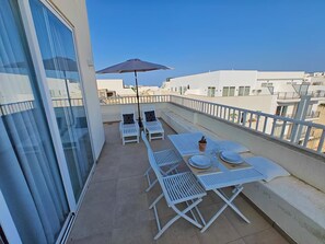 Attico, vista città