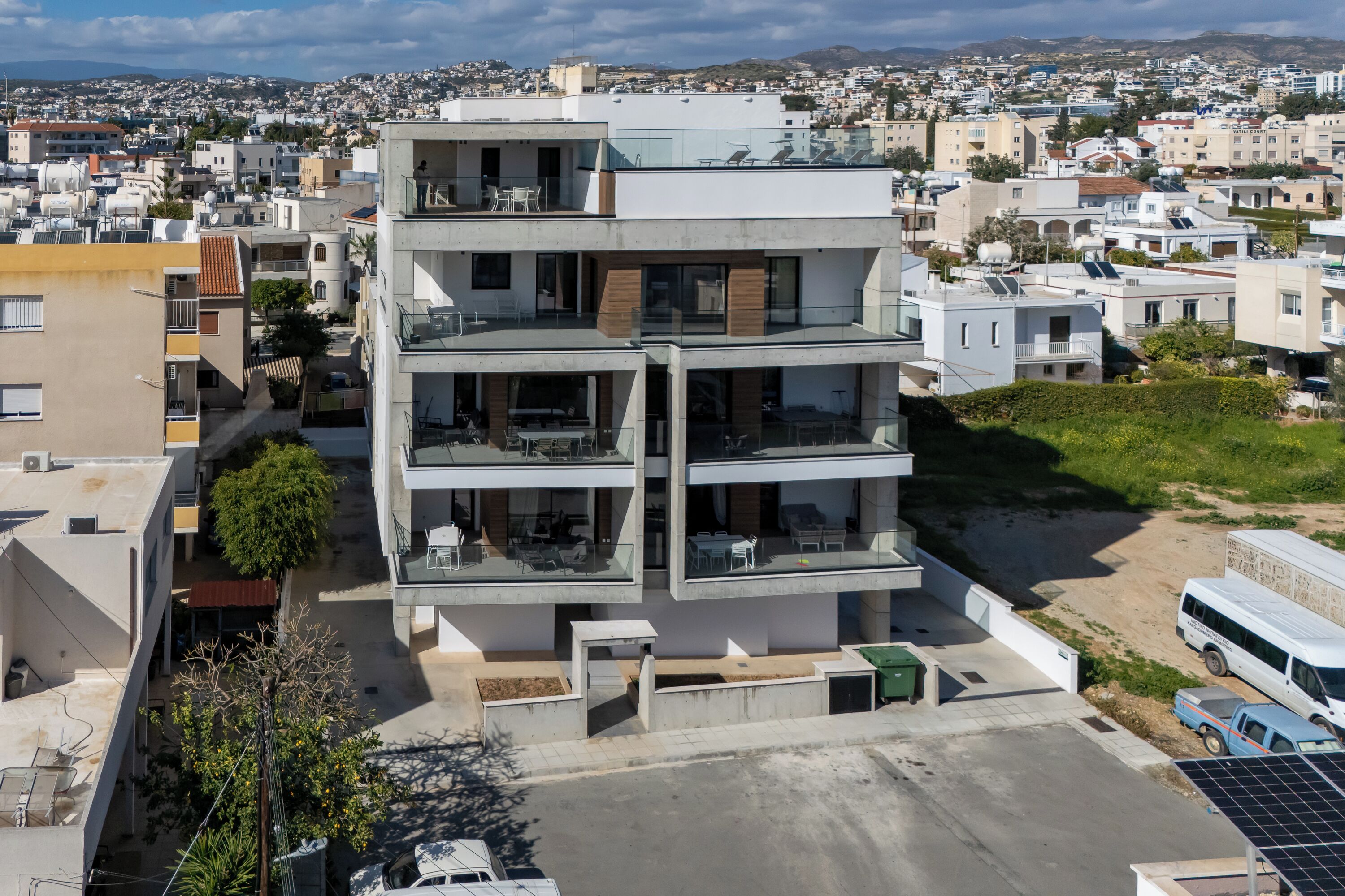 Lägenhet - 1 sovrum - balkong - utsikt mot staden | Exteriör