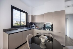 Appartamento, 1 camera da letto, balcone, vista città | Interni