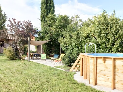 Gite Les Sabots d'Hélène with Private Pool in the Heart of a Horse Boarding Farm