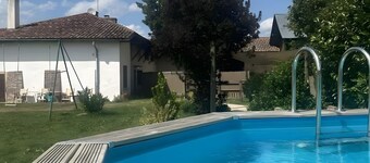 Gîte for 12 – Les Sabots d'Hélène with Private Pool in an Equestrian Setting