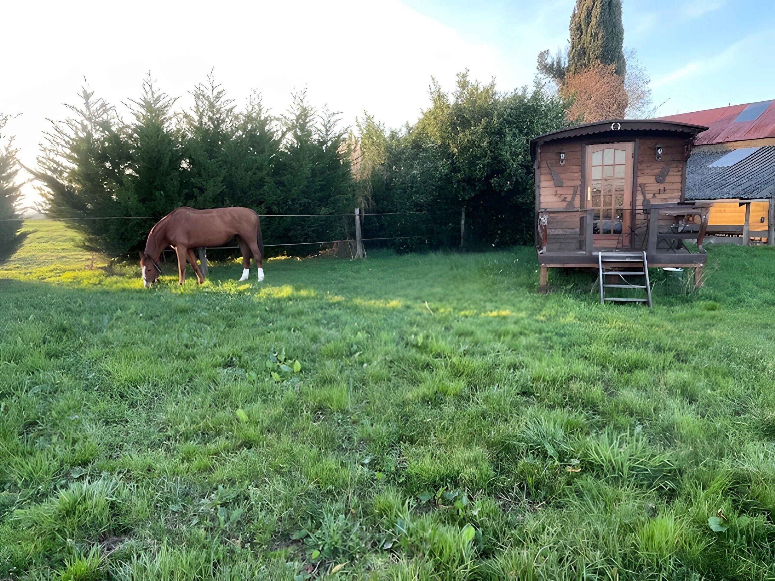 Enceinte de l’hébergement