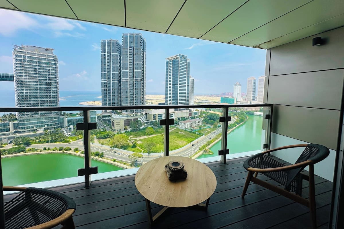 Apartment, Strandblick | Blick vom Balkon