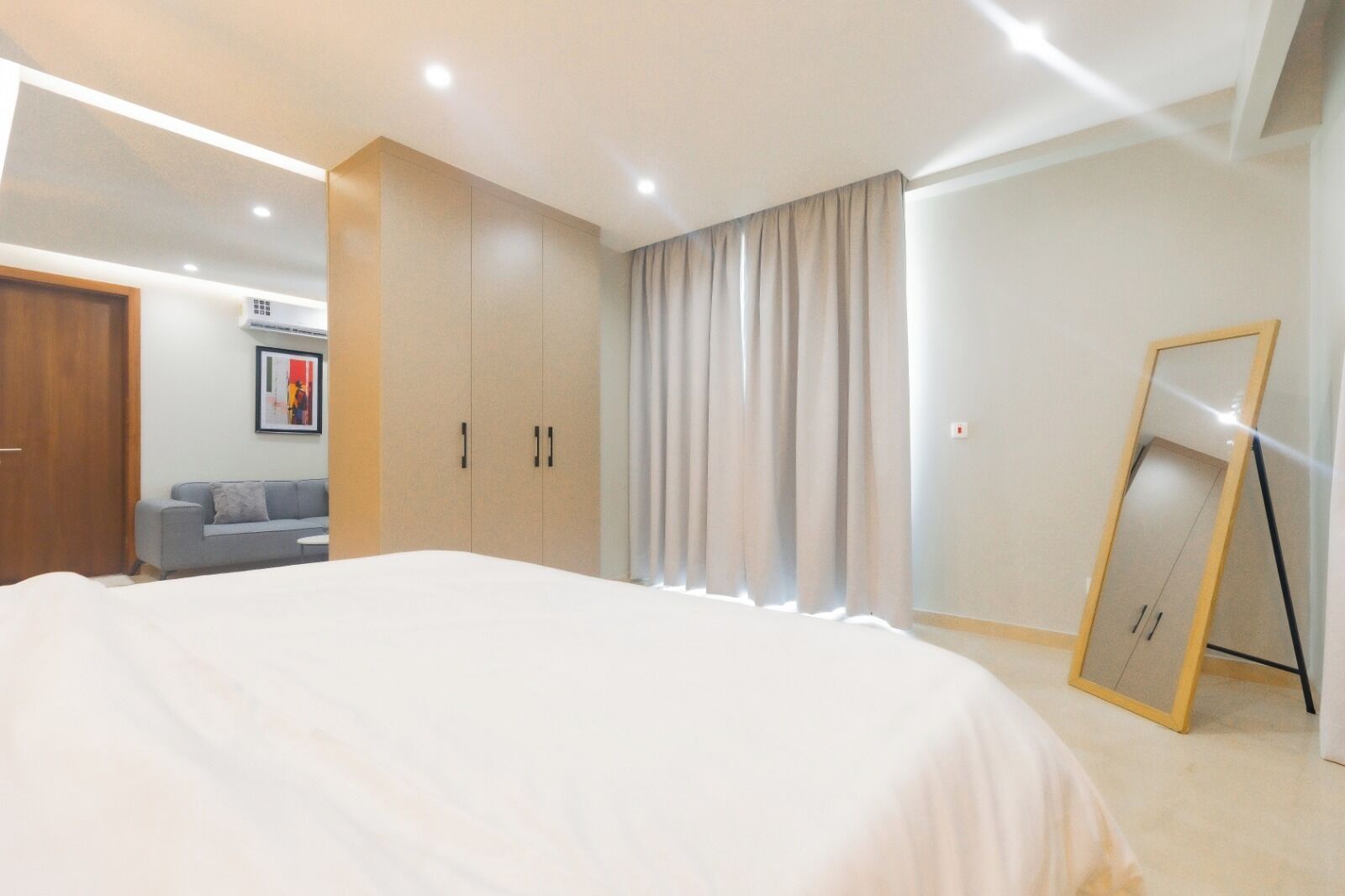 Deluxe Apartment, Balcony, City View | Iron/ironing board, free WiFi