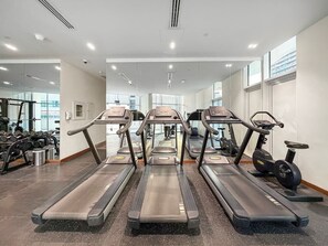 Fitness facility - FIRST CLASS | 1BR | Canal & Burj Khalifa View (Business Bay)