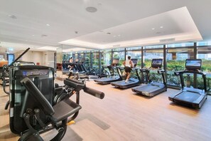 Fitness facility - FIRST CLASS | 2BR | Burj Khalifa & Fountain View (Downtown)