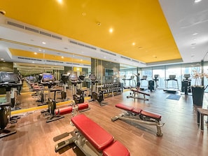 Fitness facility - FIRST CLASS |1BR| Near Burj Khalifa & Metro Access (Business Bay)