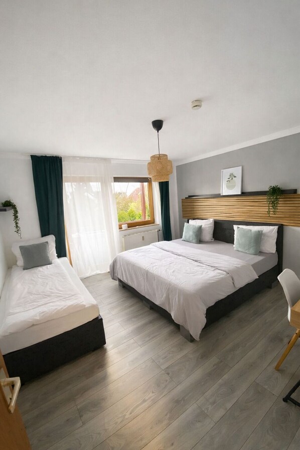 2 Schlafzimmer, WLAN, Bettwäsche