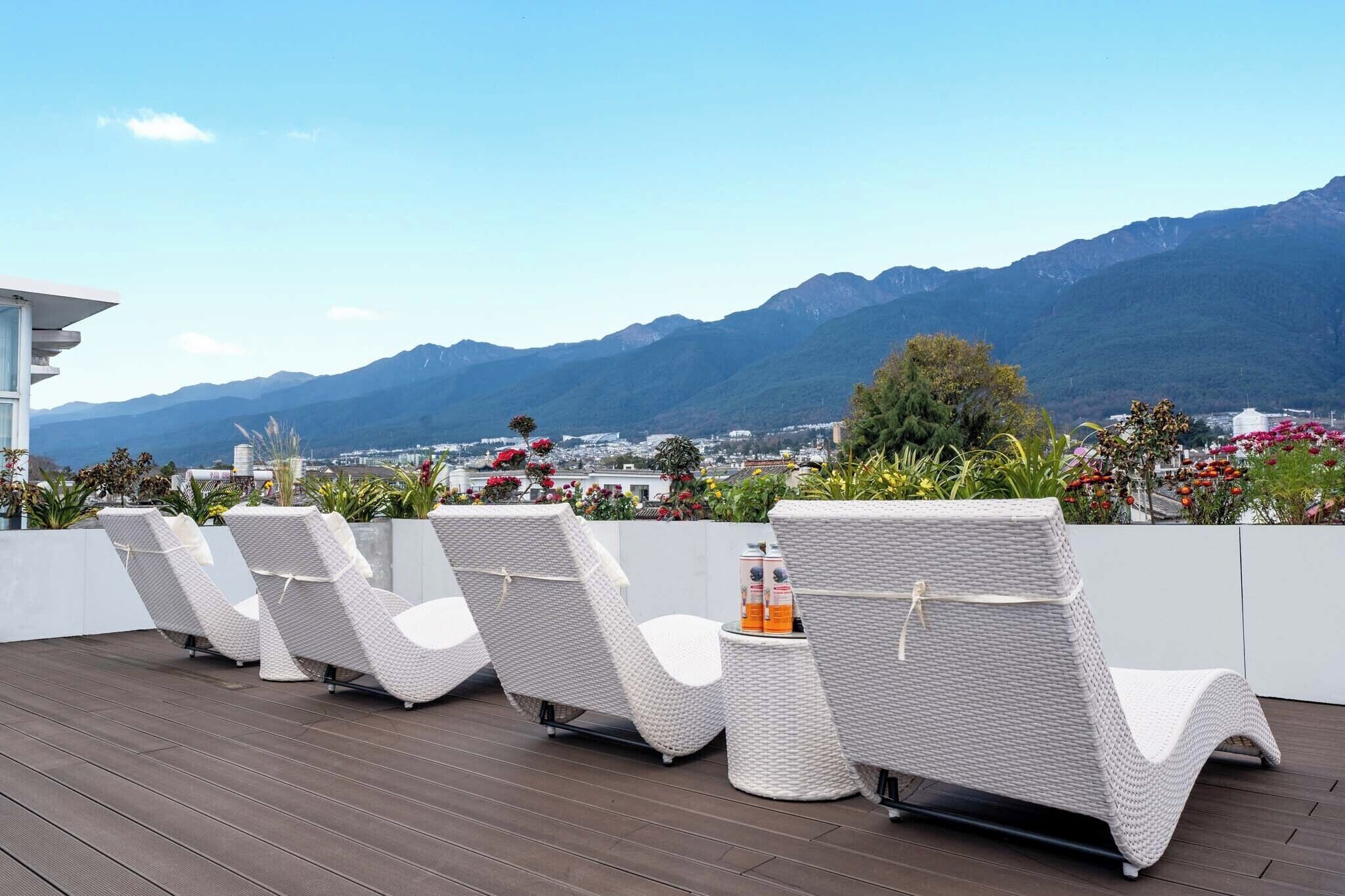 舒适双人房, 阳台, 山景 | 阳台