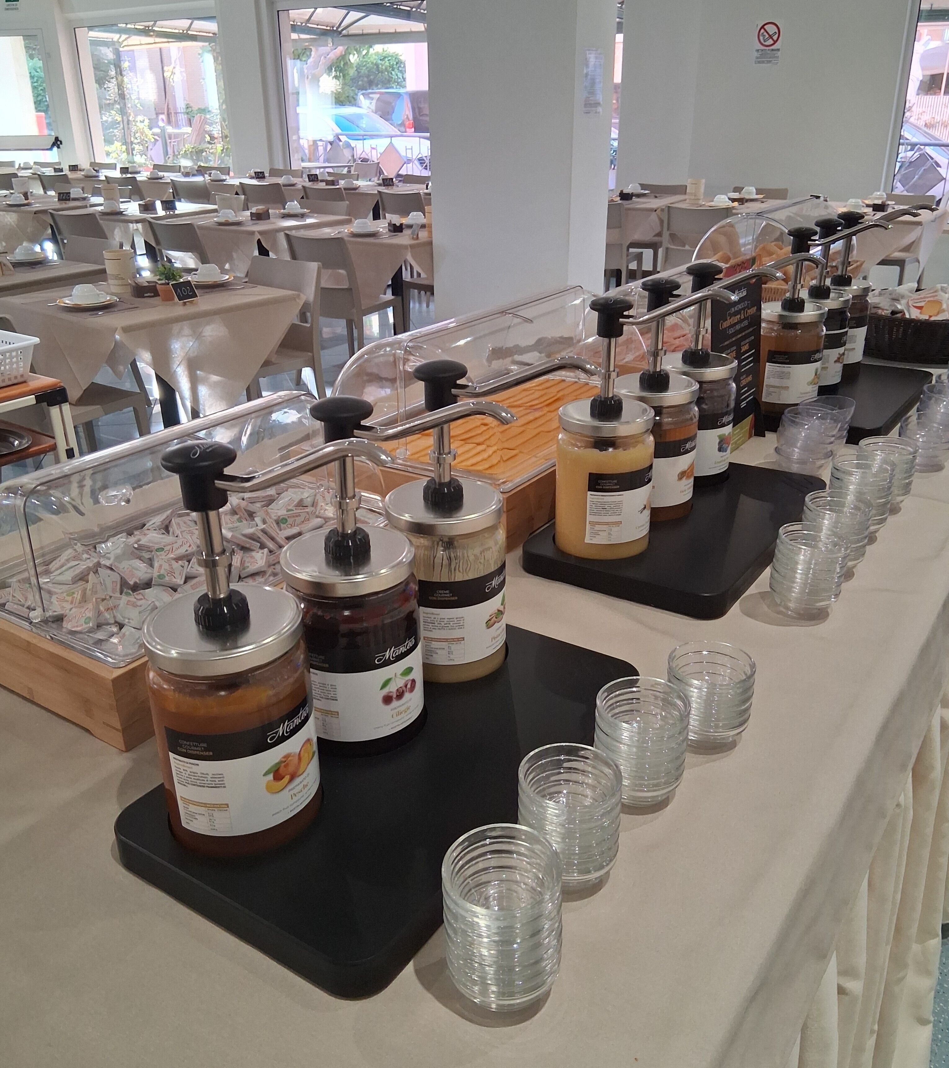 Daily continental breakfast for a fee