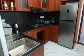 Private kitchen - Rasika Ocean Three Bed room Apartment (Colombo 06)