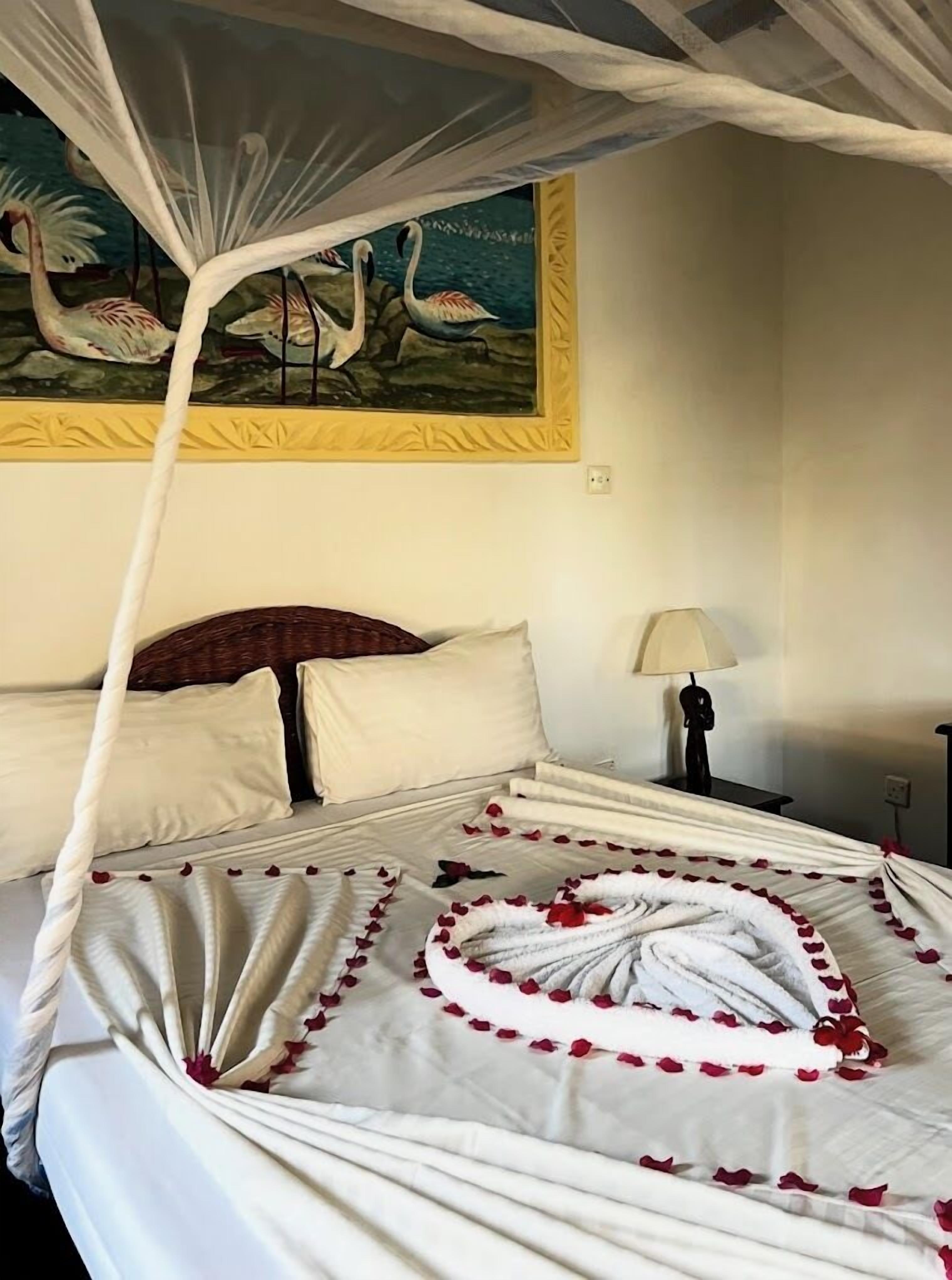 标准双人房, 花园景观 | 特色装修、特色家居、免费 WiFi、床单