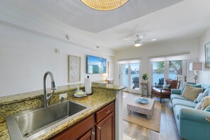 Interior - Charming 2nd Floor Studio at Carillon Beach inn with Lakeview, Pool & Hot Tub Access, plus Seasonal Beach Chair Set Up! (Panama City Beach)