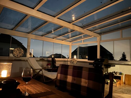 Ferienhaus 'Haus Domblick' mit privater Terrasse, Gemeinschaftsgarten und WLAN