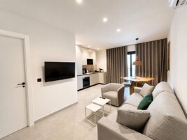 Apartamento estándar, no fumadores | Zona de estar