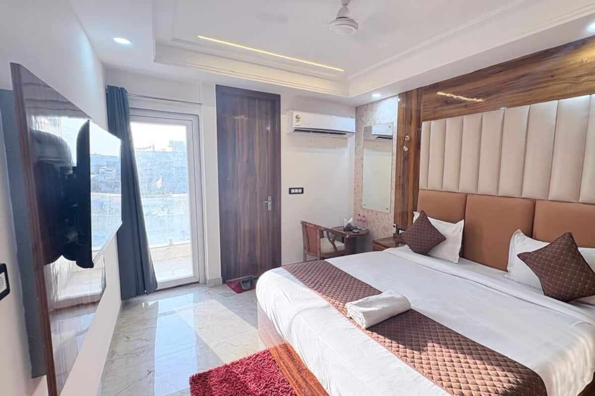 Superior-Doppel- oder -Zweibettzimmer, Balkon, Stadtblick