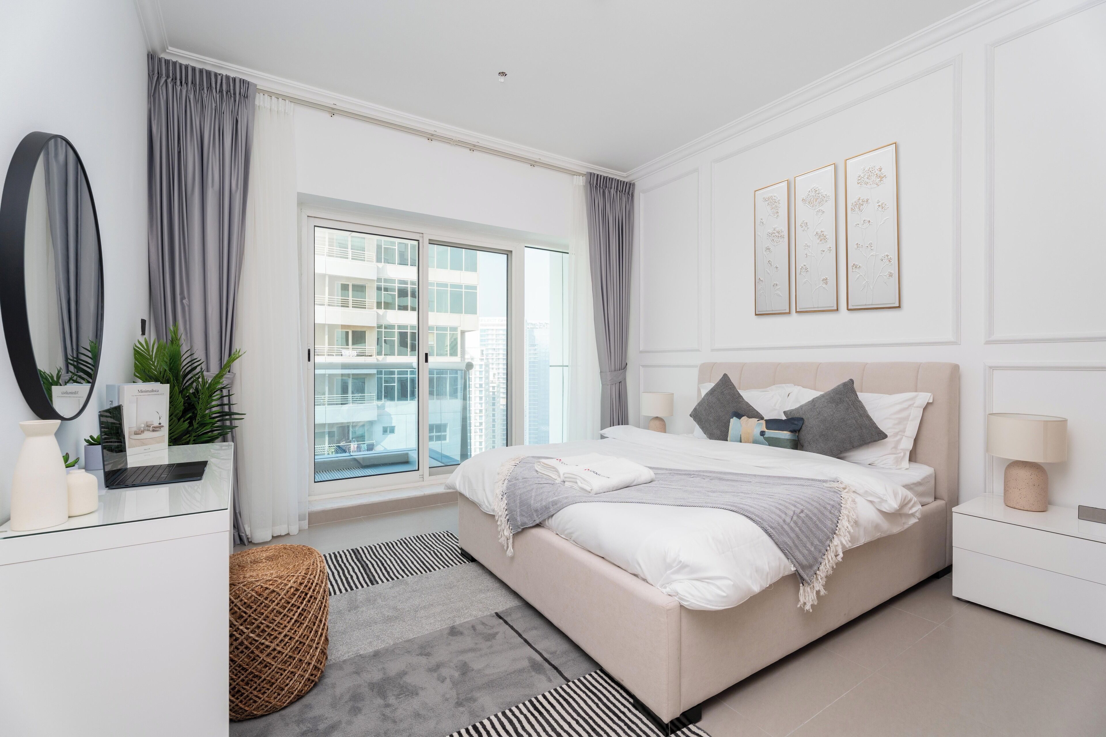 Deluxe Apartment, 1 Bedroom, Balcony, Marina View