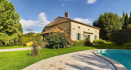 Charming and authentic 19th century farmhouse with pool, privacy, and views