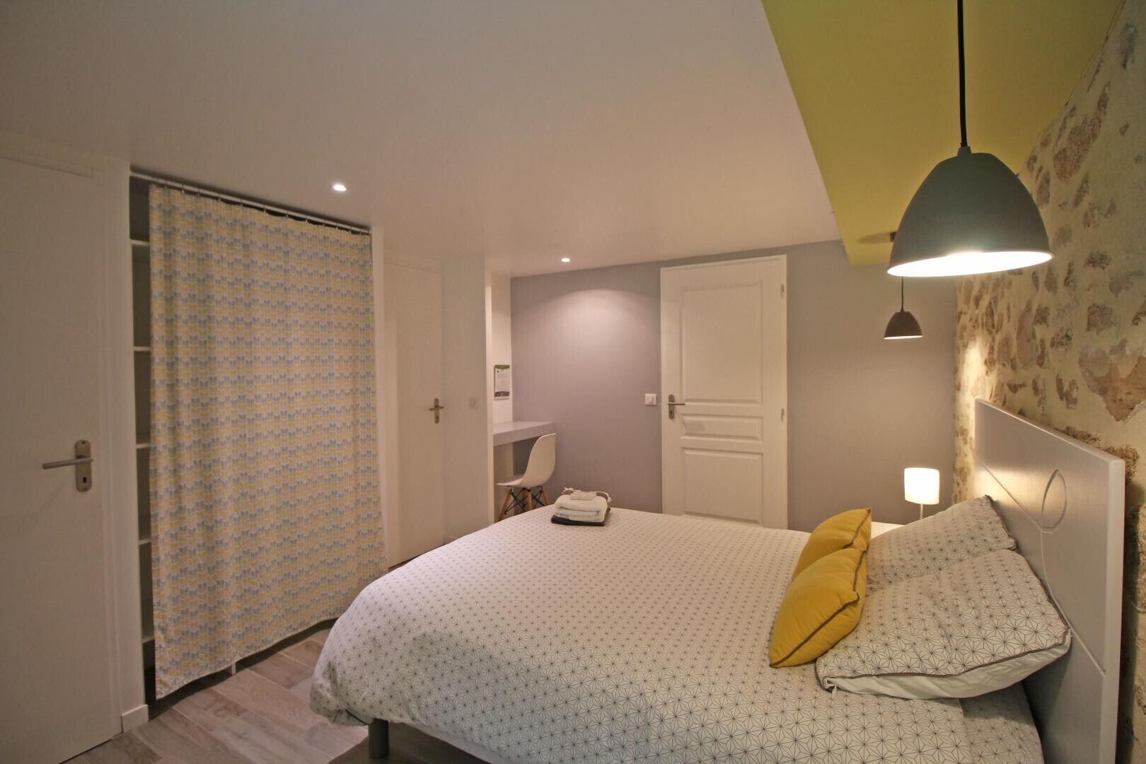 1 chambre, Wi-Fi, draps fournis