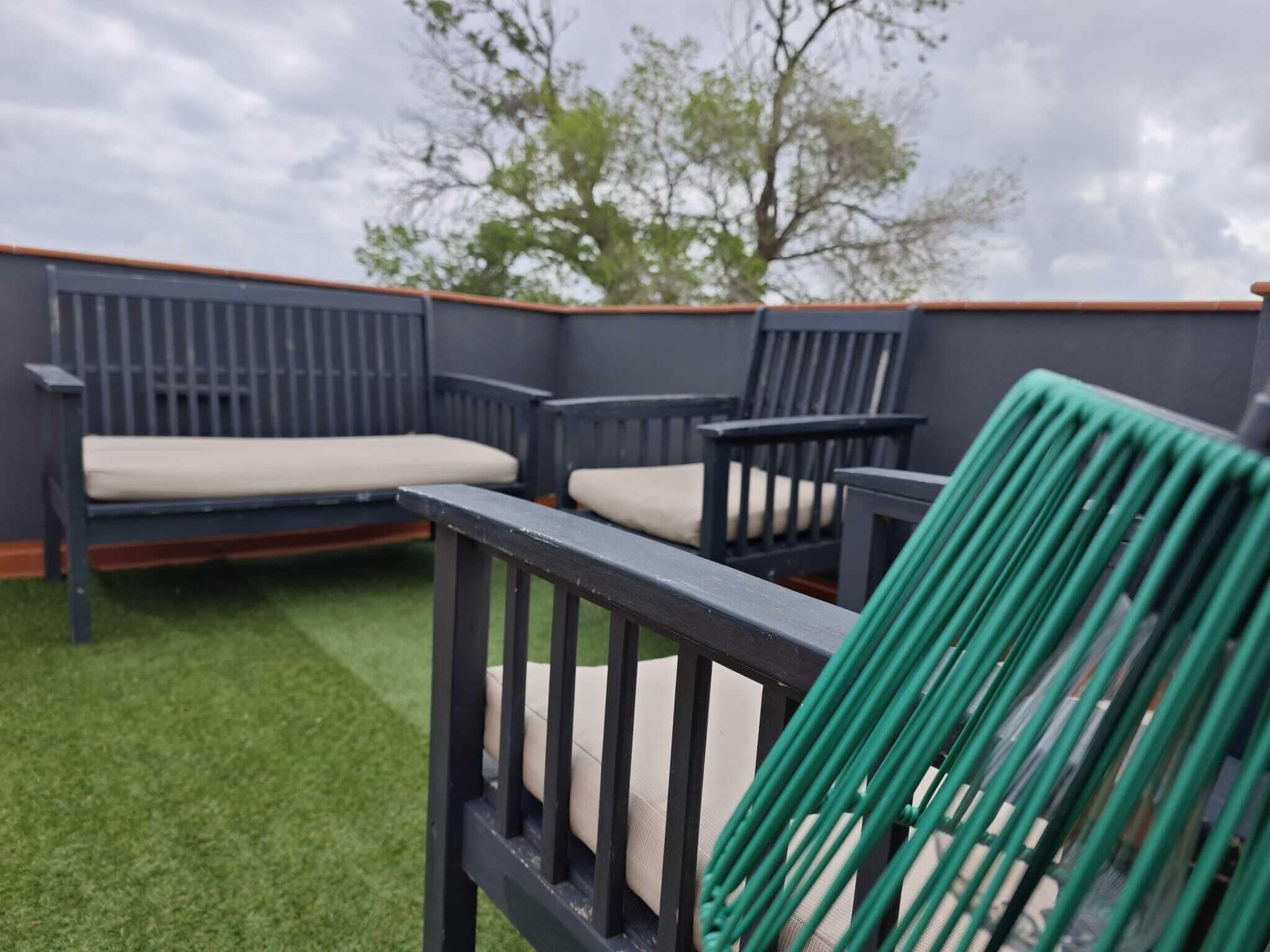 Terraza en la azotea