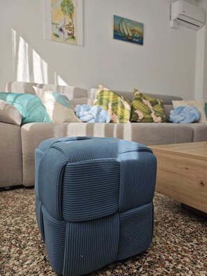 Appartement, 3 chambres, au bord de la plage | Salle à manger