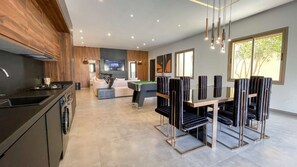 Dining - Magnificent Villa Asma heated pool (Marrakech)