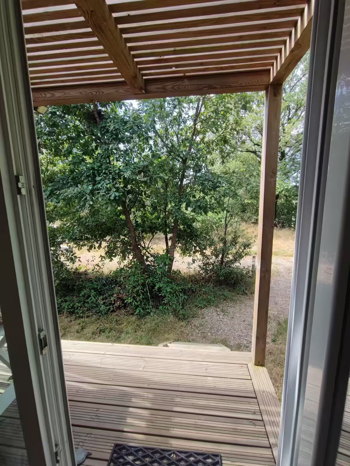 Comfort huisje, 1 slaapkamer, uitzicht op tuin | Uitzicht vanuit de kamer