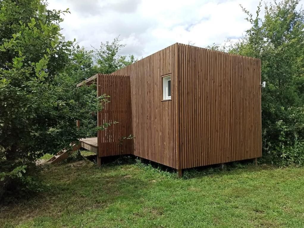 Chalet, uitzicht op tuin | Exterieur