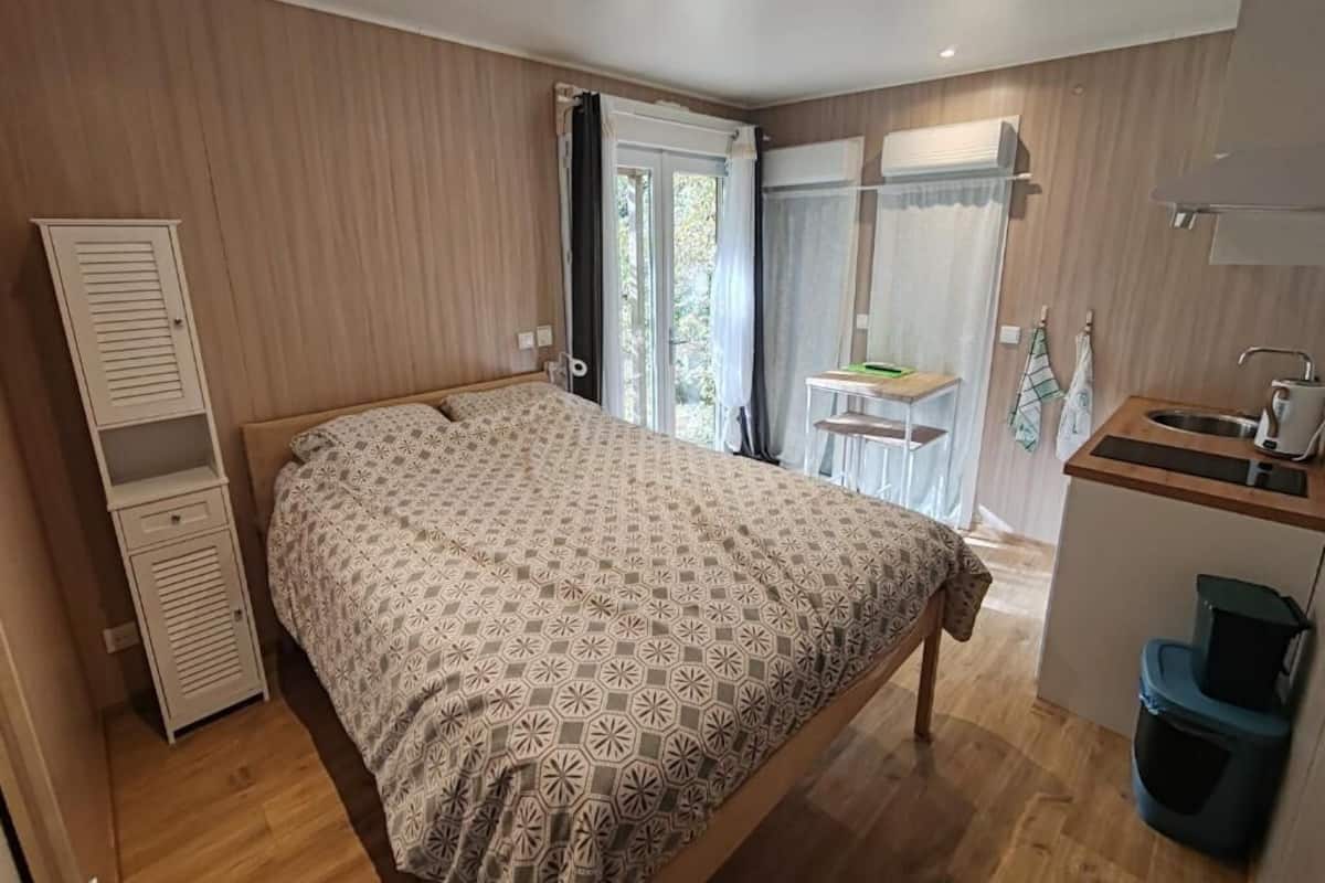 Cabane Confort, 1 chambre, vue jardin | Wi-Fi gratuit