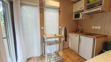 Chalet, uitzicht op tuin | Gratis wifi