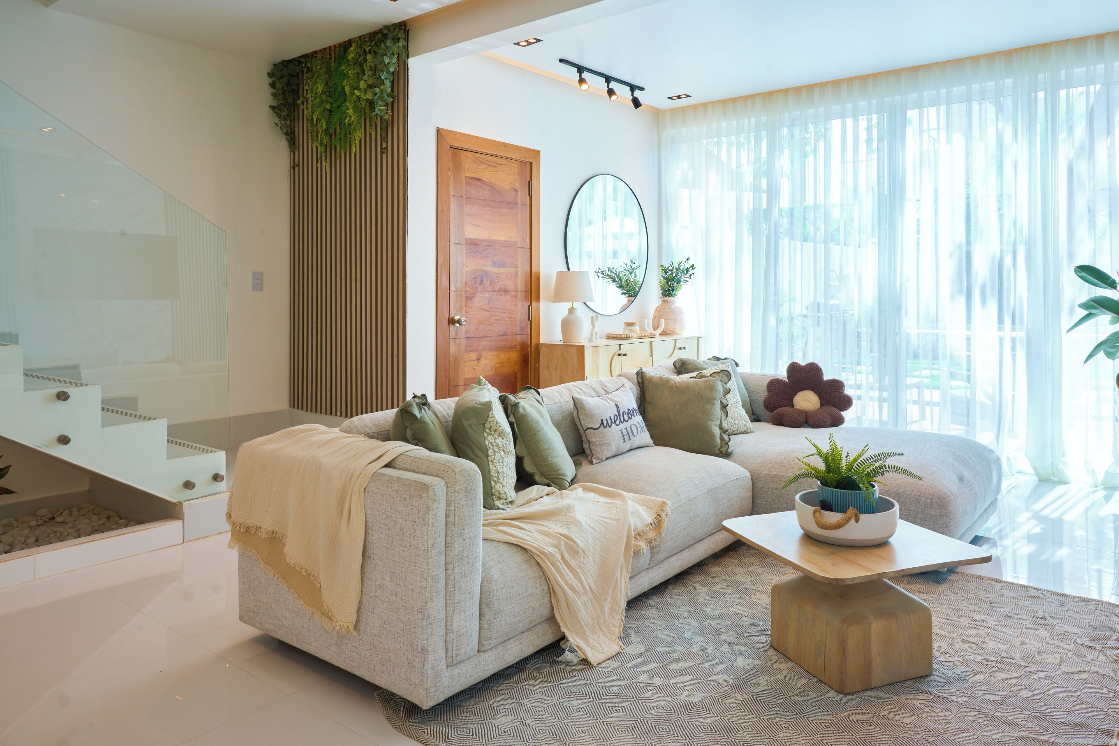 Villa, patio, vista a la alberca | Sala de estar