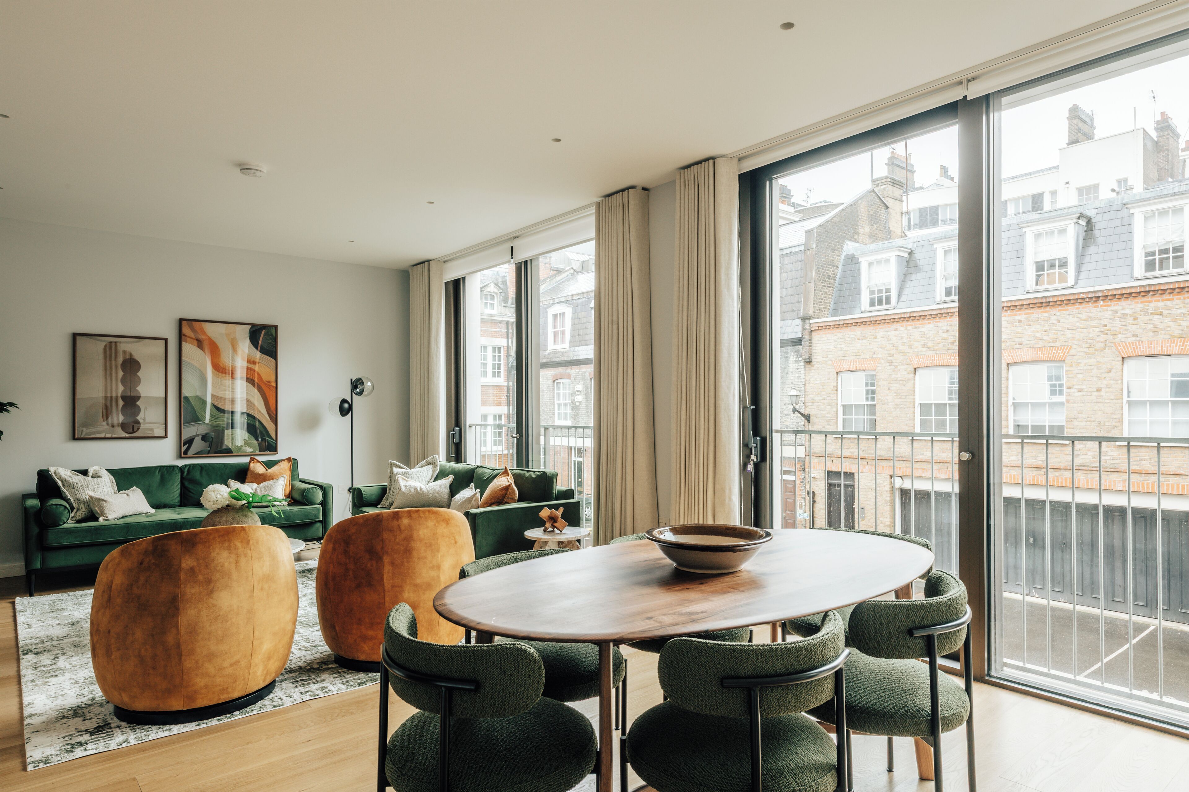 Deluxe-Apartment, 2 Schlafzimmer, Klimaanlage | Innenbereich