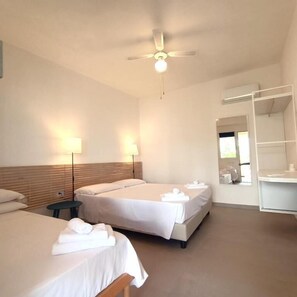 Pillow-top beds, minibar, in-room safe, desk